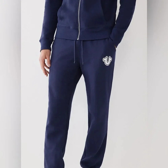 True Religion Blue Joggers  - Picture 2 of 15